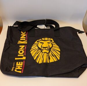 Disney The Lion King Black and Yellow Men's Bag